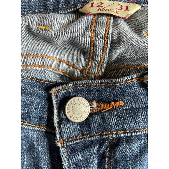Lucky Brand Sofia Boot Cut‎ Jeans Womens Size 12/31 Ankle - Picture 3 of 8
